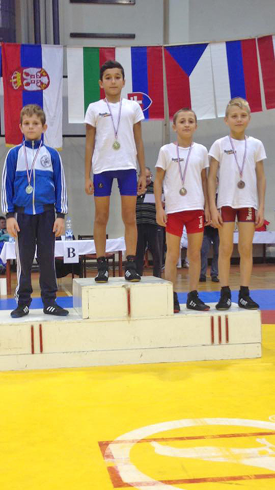 Pe podium în Serbia