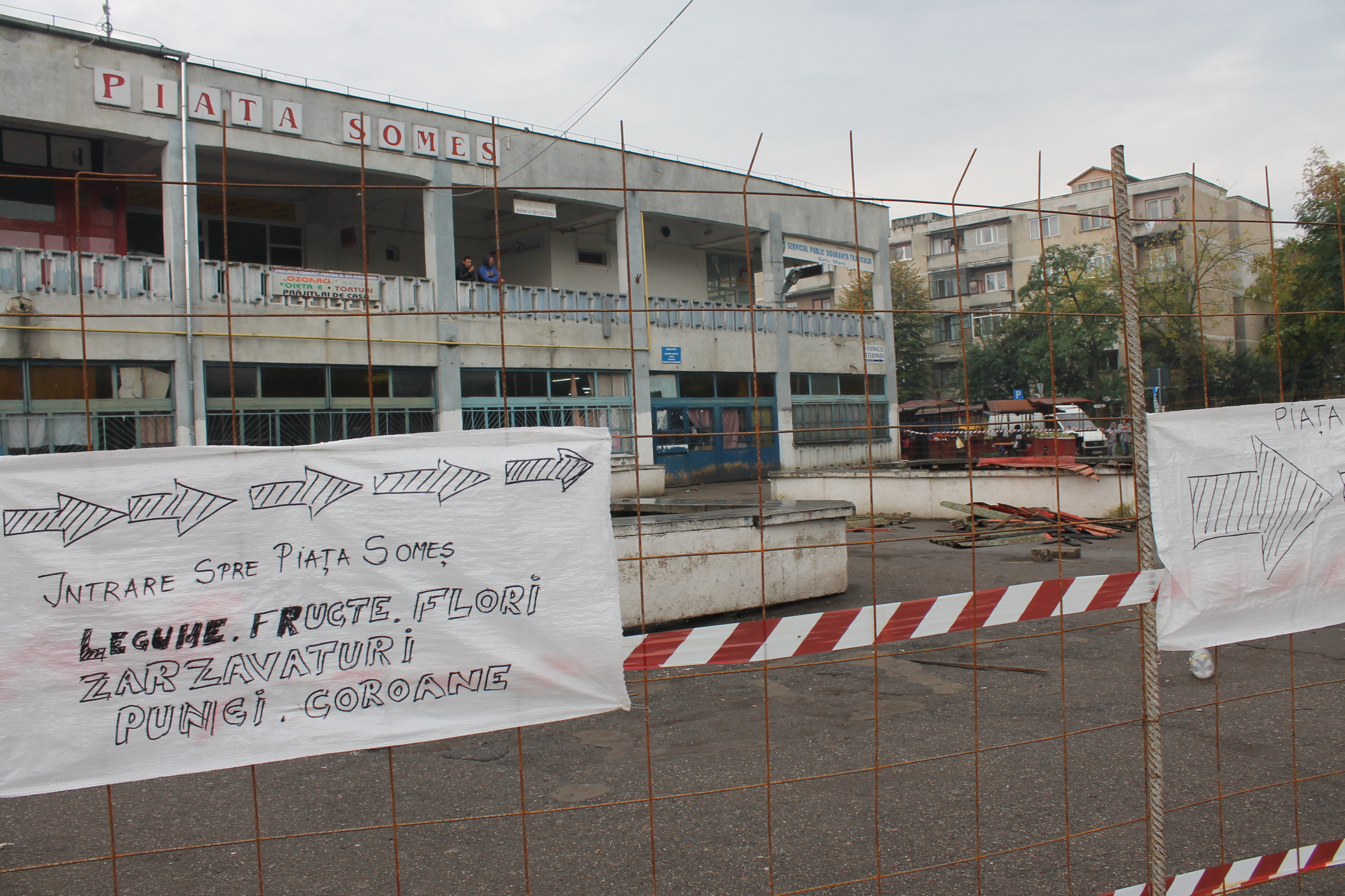 Piaţa SOMEŞ, în REABILITARE. Va fi TRANSFORMATĂ într-o piaţă MODERNĂ