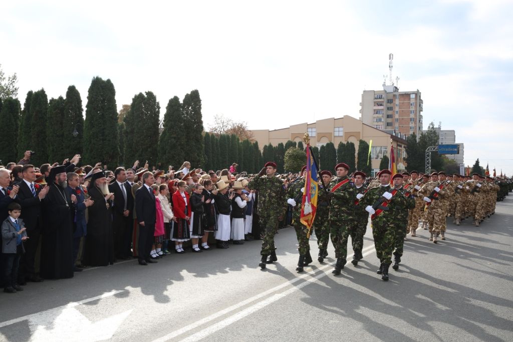 Ziua Armatei Române, sărbătorită cu fast la Carei