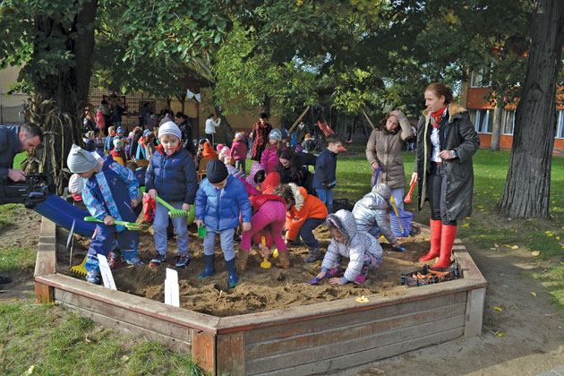 Ziua Recoltei, sărbătorită la Grădiniţa Dumbrava Minunată