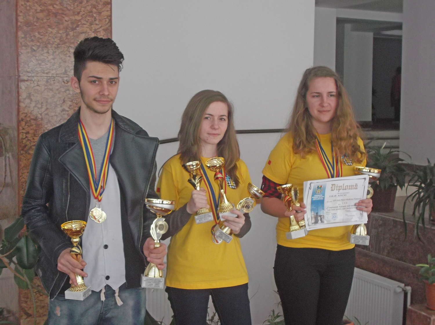 Trei şahişti de la LPS, la Mondialele din Grecia