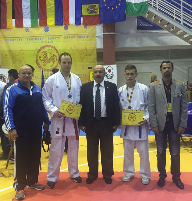 Doi ”samurai”, vicecampioni europeni la seniori!