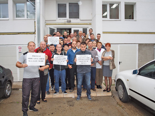 Angajaţii de la “Apele Române” au intrat în grevă japoneză