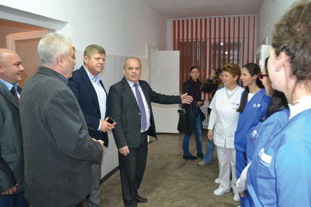 Spitalul din Turţ, readus la viaţă