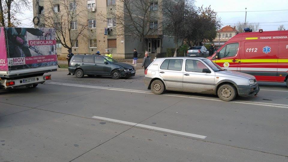 ACCIDENT produs de un şofer BĂUT pe strada BOTIZULUI