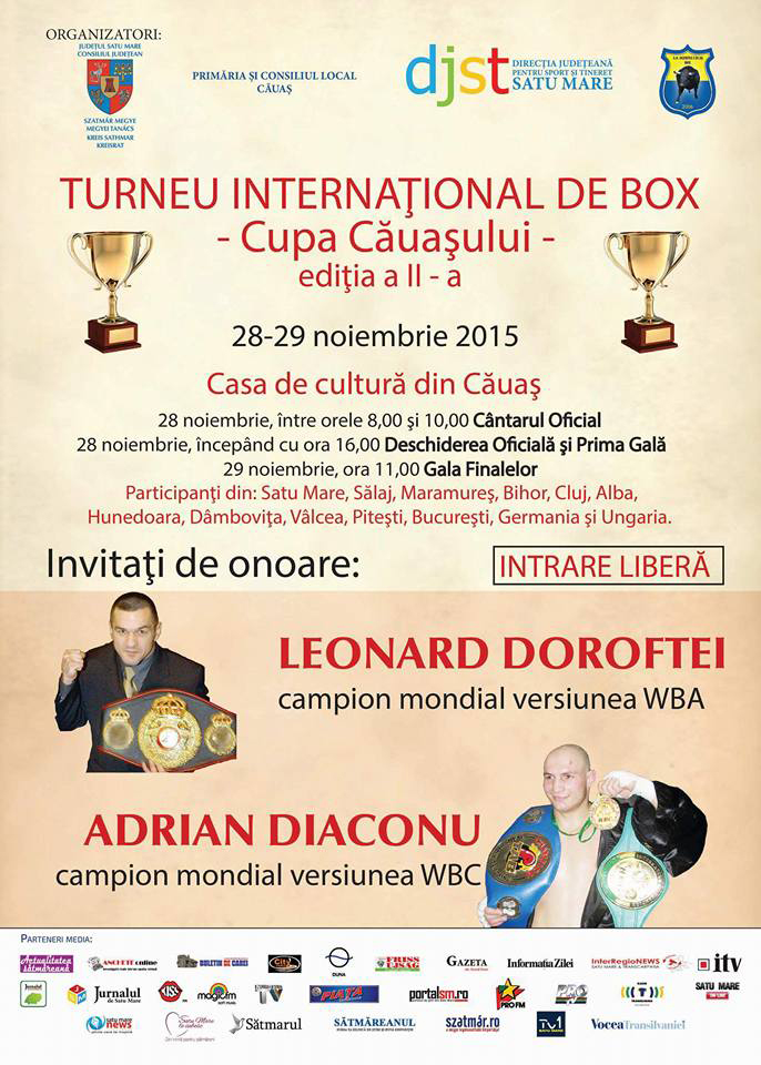 Leonard Doroftei vine la Căuaş