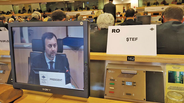 Preşedintele Adrian Ştef, la şedinţa CIVEX