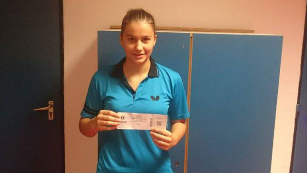 Un nou succes pentru careianca Dari Helga