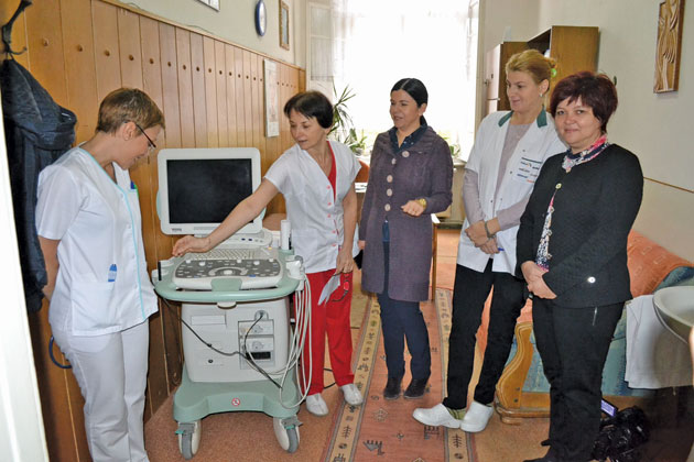 Aparatură de 10.000 lei donată Secţiei de Neurologie