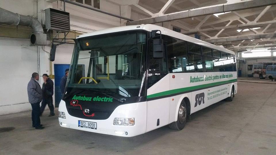 Autobuz ELECTRIC, în TESTE la SATU MARE