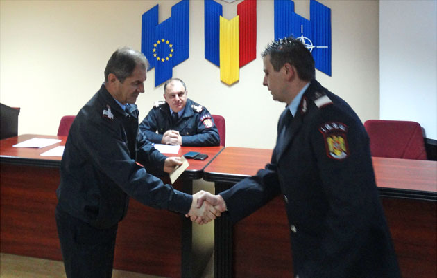 Avansări în grad înainte de termen la pompieri