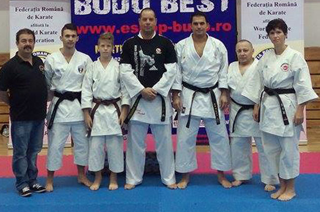 Careienii de la Karate Do la stagiu de pregătire