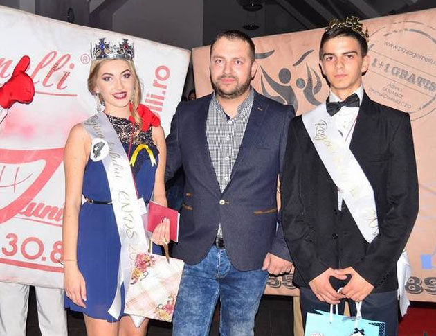 Raluca Hoduț și Tresilian Colța, miss şi mister boboc “Doamna Stanca”