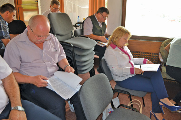 Reţea de canalizare la Terebeşti