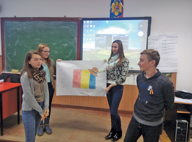 Manifestări organizate la Liceul “Anghel Saligny” Turț cu ocazia Zilei Naţionale