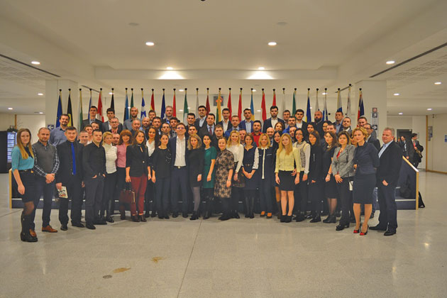 PES activists Satu Mare la Parlamentul European