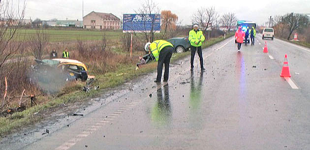 Numărul accidentelor creşte înainte  de sărbători în judeţ