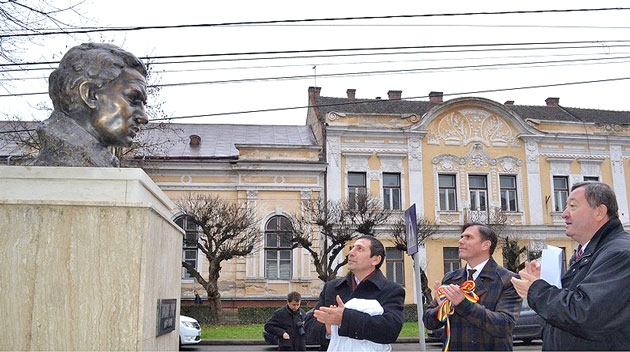 Dariu Pop are un bust nou  la Satu Mare