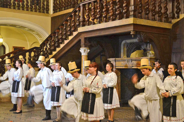 Recital de folclor în scop  caritabil la Carei