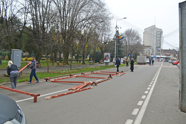 Centrul Vechi, închis circulaţiei rutiere până după sărbători