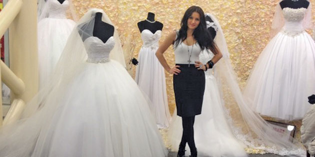 Ioana Călin, cea mai bună creatoare de rochii de mireasă din ţară