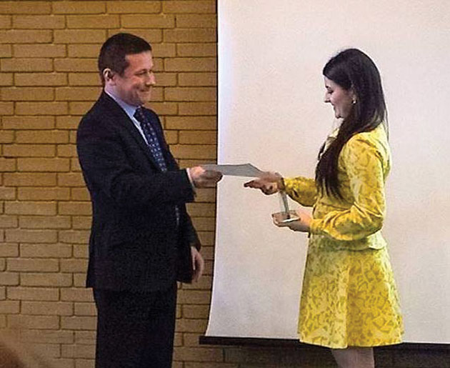 Sătmăreanca Laura Porcza, desemnată cel mai bun student român din Marea Britanie