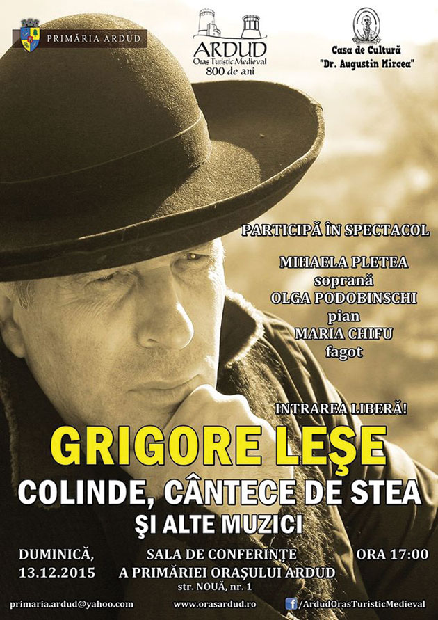 Grigore Leşe vine din nou la Ardud