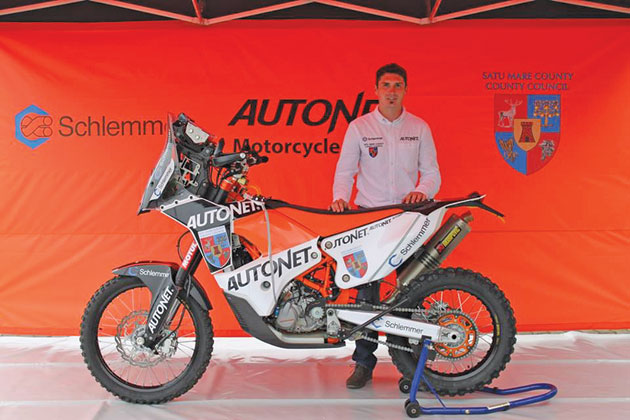 Mani Gyenes, pregătit de start!