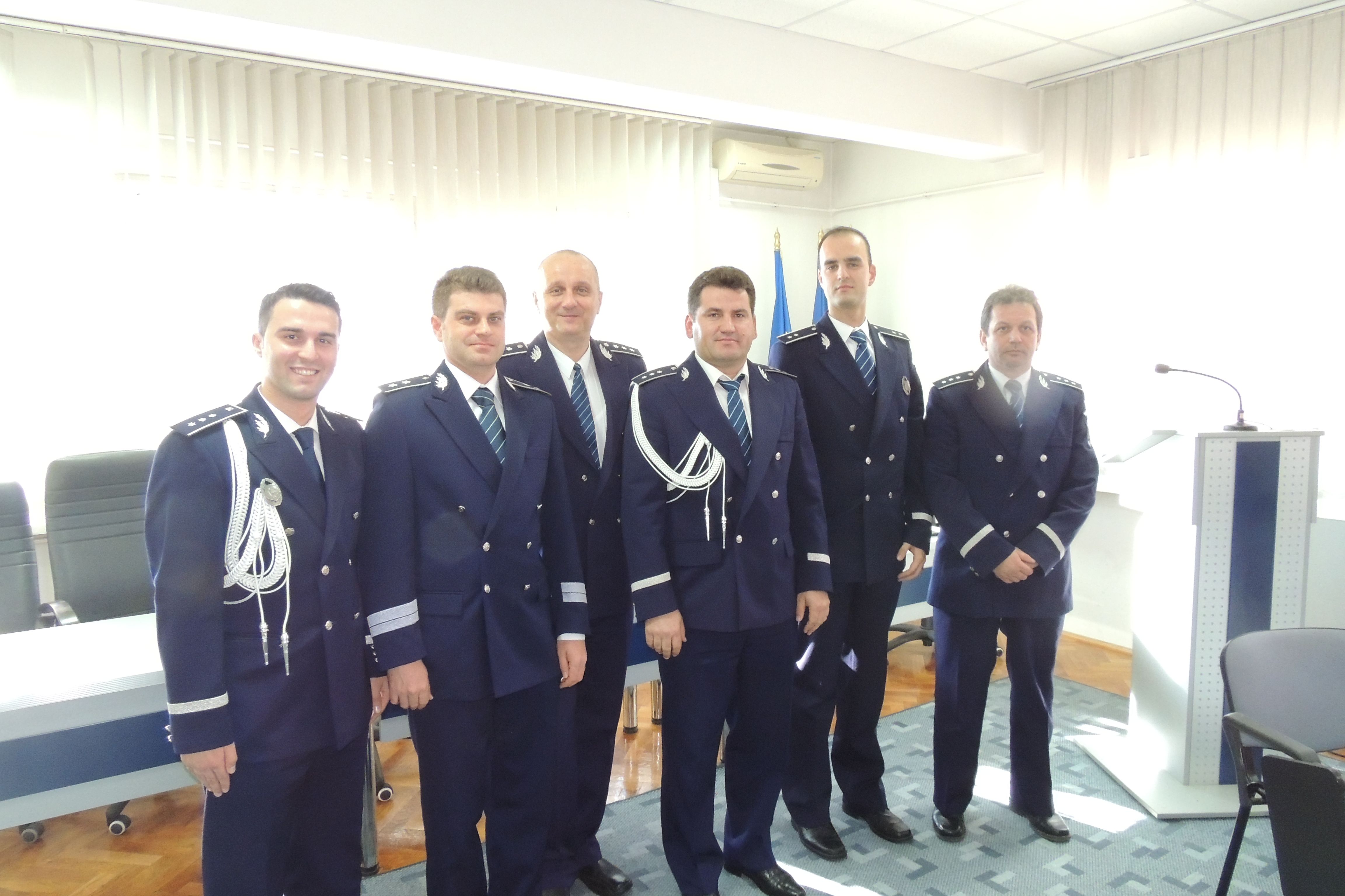Înaintări în grad la Poliţie de Ziua Naţională