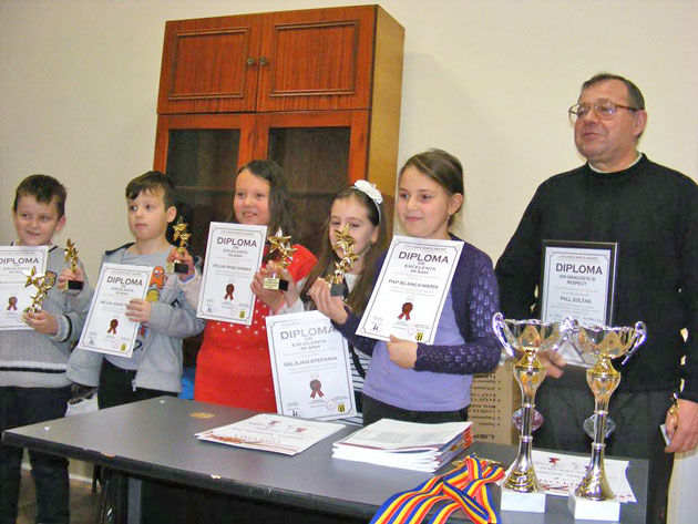 Grupa de excelenţă de la CS UNIO, premiată la final de an