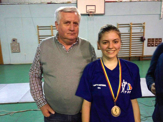 Teodora Coste, surpriza Naționalelor de spadă