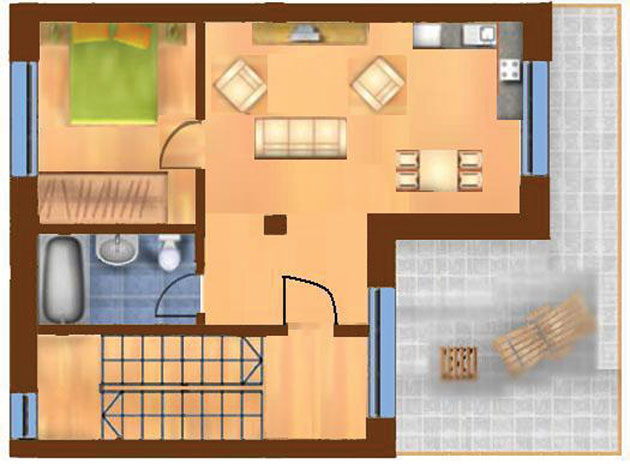 Jumătate dintre familiile din România locuiesc în maxim două camere