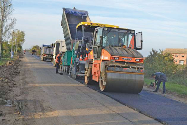 Din martie începe marea asfaltare