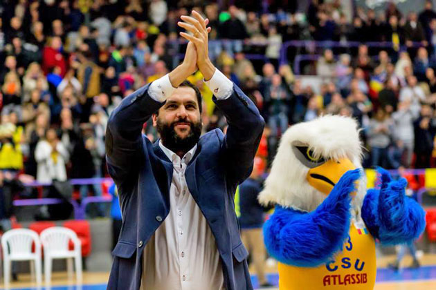 Dan Fleșeriu e lider cu CSU Atlassib