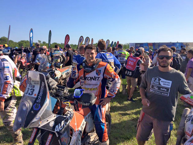 Mani Gyenes, la cea mai bună clasare la Dakar!