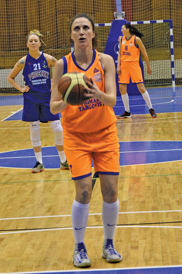 Andreea Orosz, pe val cu CSM Târgoviște
