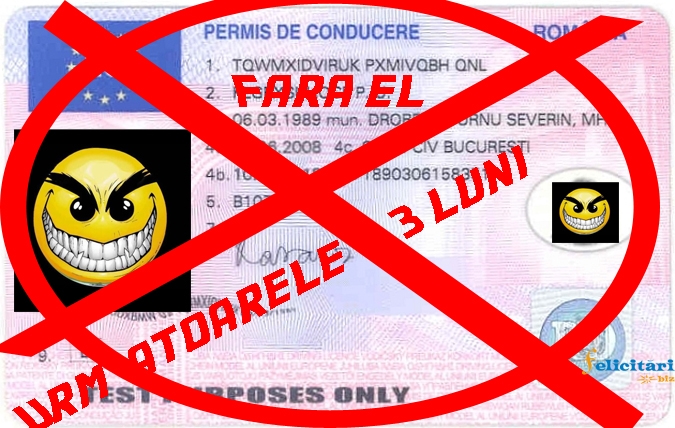 RECORD de permise SUSPENDATE într-o SINGURĂ zi