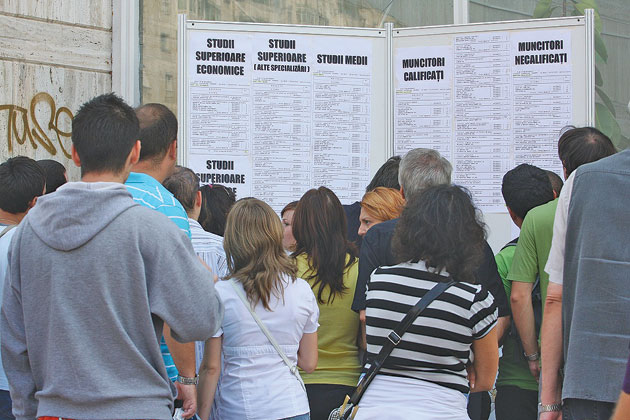 Rata şomajului a scăzut cu 0,1 puncte în noiembrie