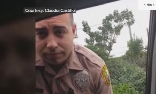 Agent de poliţie din SUA, tras pe dreapta de o femeie, după ce depăşise viteza legală