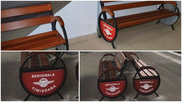 Primarul Aradului la demontat tăblițe, cu șurubelnița