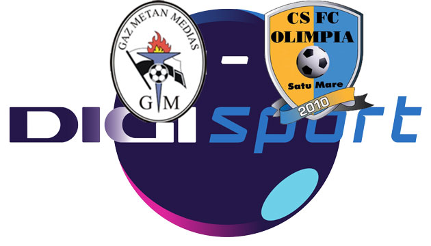 Gaz Metan Mediaș - Olimpia, vineri  la Digisport 1