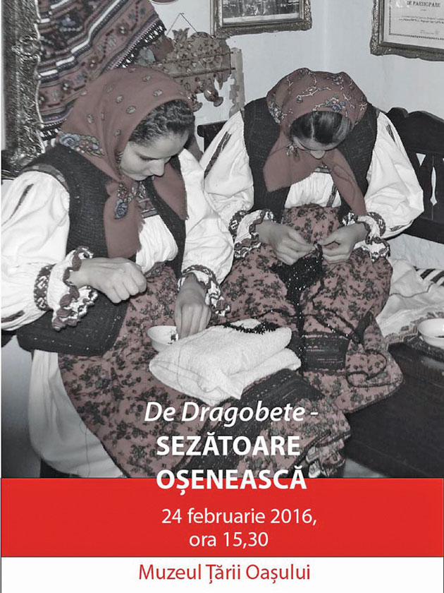 De Dragobete – șezătoare oșenească la Muzeul Țării Oașului