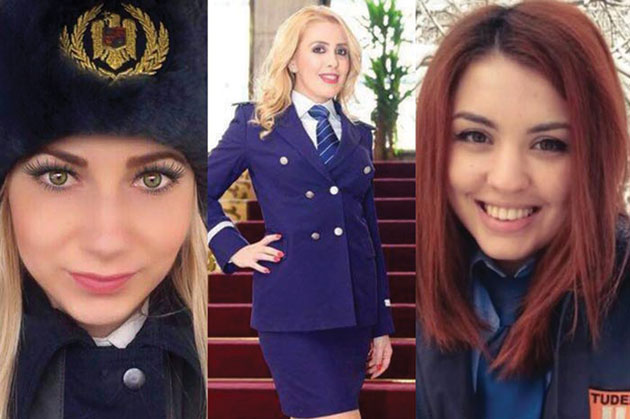 Concurs de frumusețe pentru polițiste