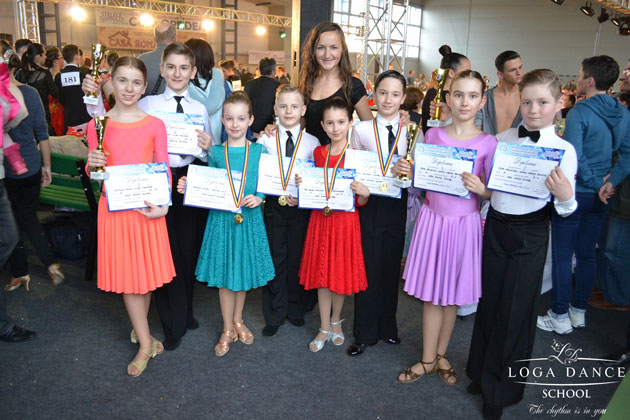 Trei perechi pe podium pentru Loga Dance School la Oradea