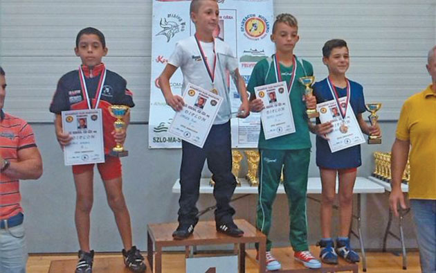 Luptătorul sătmărean Raul Zarzu, băiatul care a impresionat România