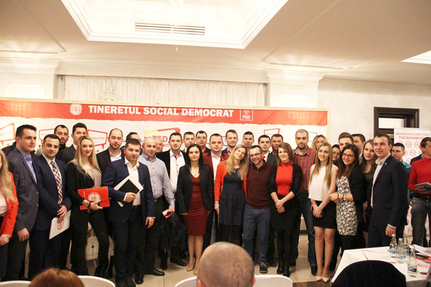TSD-iştii sătmăreni la Comitetul Executiv al TSD