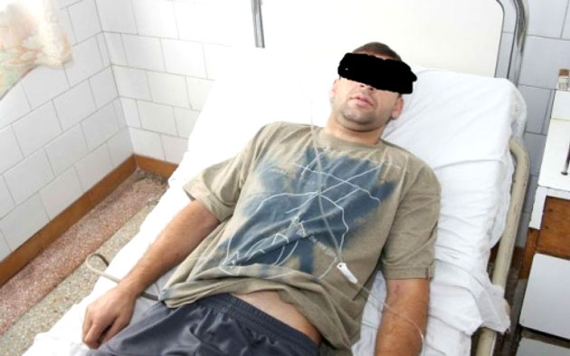 Tânăr atacat cu cuţitul la Vama