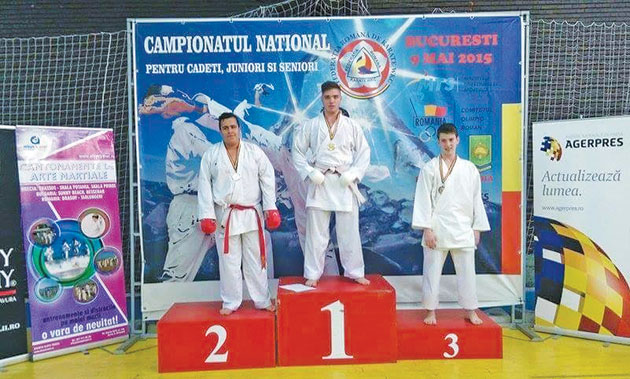 Un sătmărean face furori  în karate-ul românesc
