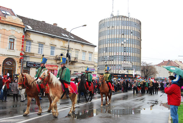 Husarii au străbătut Sătmarul