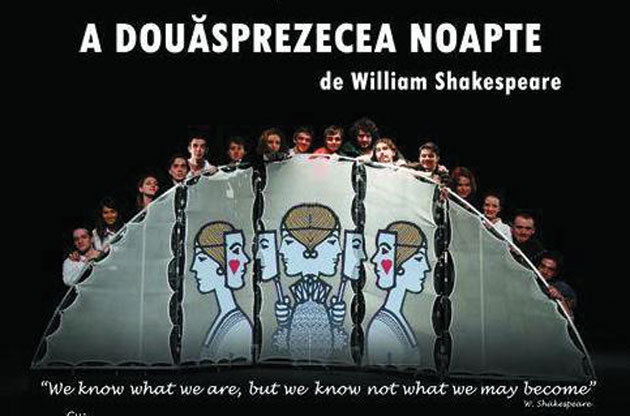 „A douăsprezecea noapte” ,  duminică la Casa de Cultură